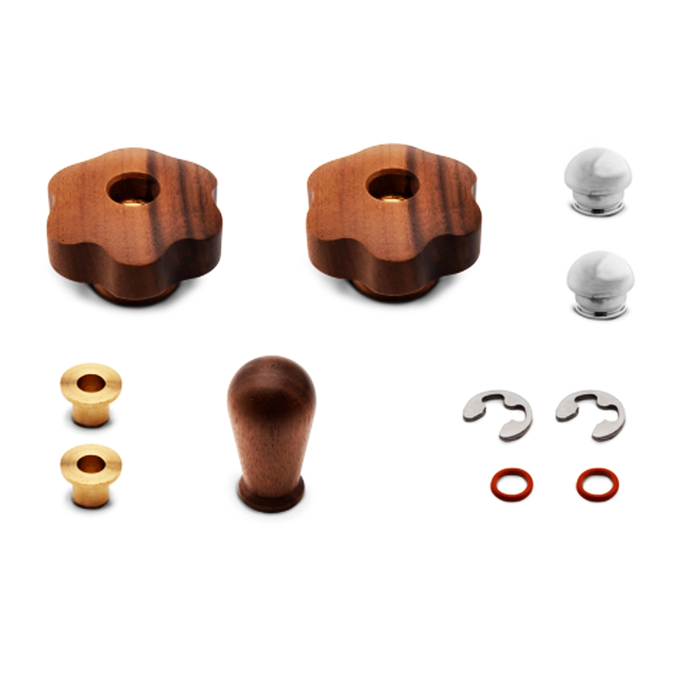 Lelit Mara X Walnut Wood Knob Kit LEPLA2200 - Premium Replacement Knob for Espresso Machines, Perfect for Home Baristas & Coffee Enthusiasts