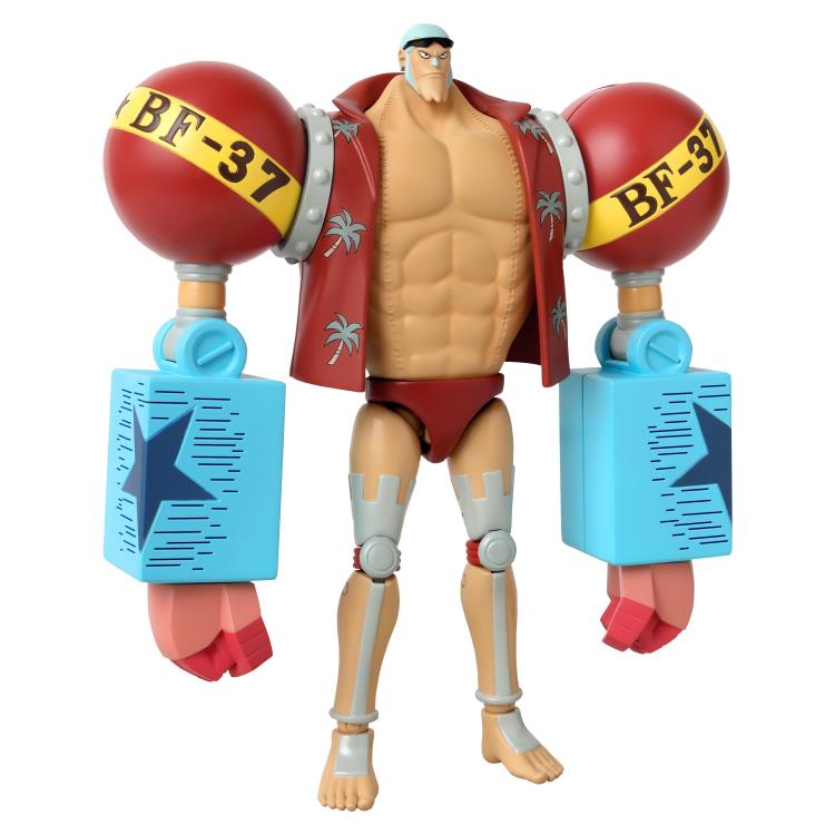 One Piece Anime Franky Action Figure - Collectible PVC Statue for Anime Fans | Perfect for Display, Gifts, and Cosplay Inspiration