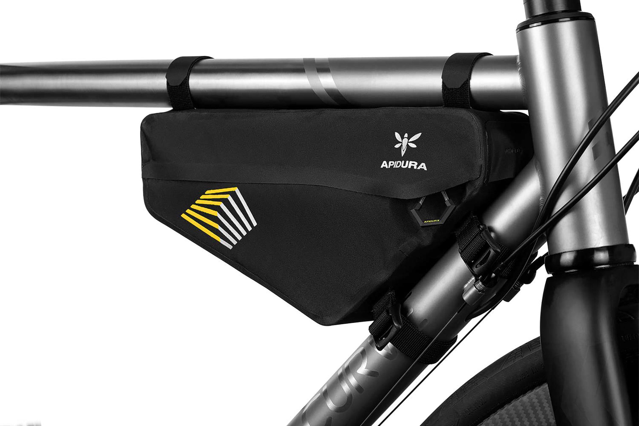Apidura Racing Frame Pack - Lightweight Waterproof Bicycle Frame Bag for Road & Mountain Bikes - Perfect for Cycling, Commuting & Adventure Rides