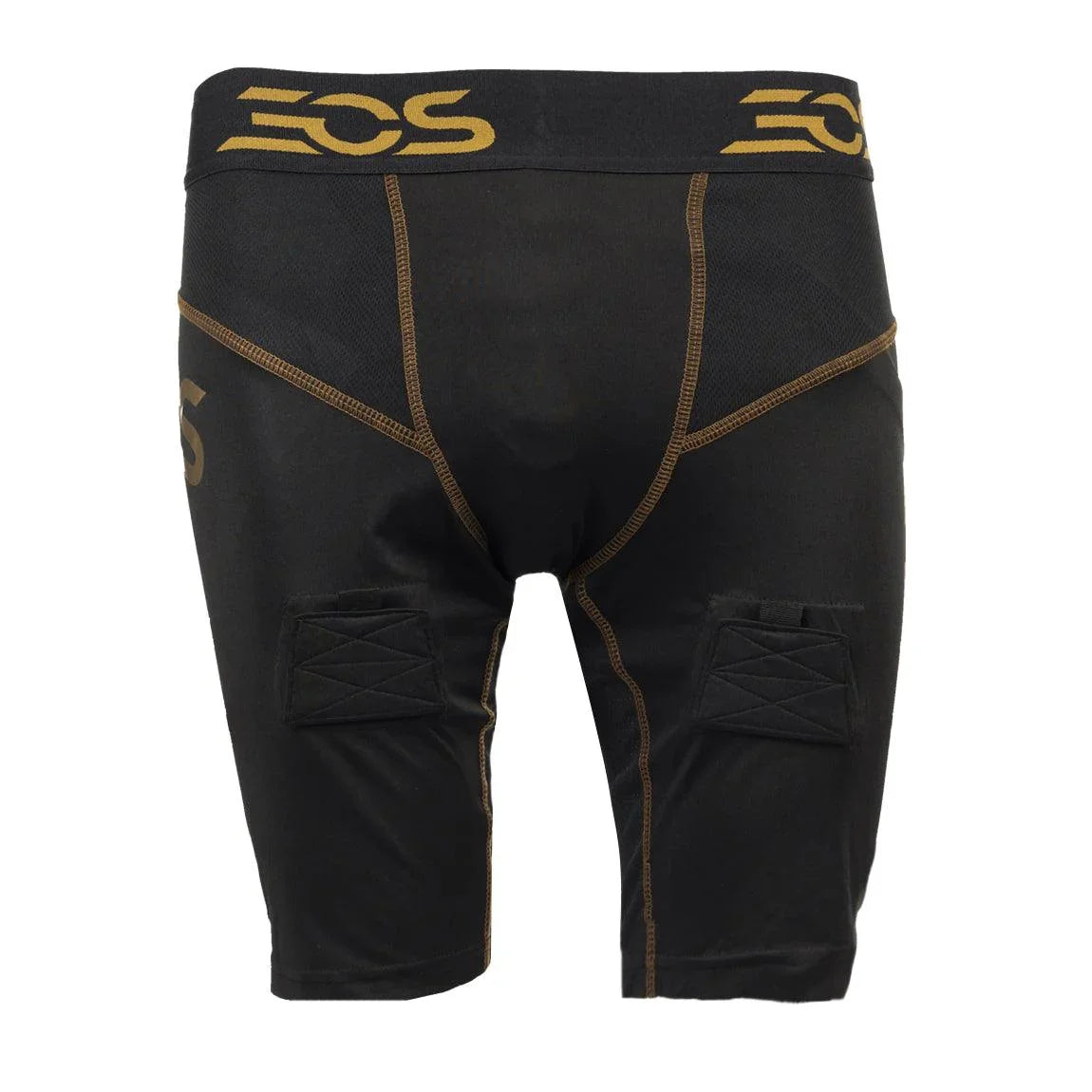 EOS 50 Boys Compression Baselayer Shorts for Kids & Juniors - Athletic Performance Underwear for Running, Soccer & Outdoor Sports