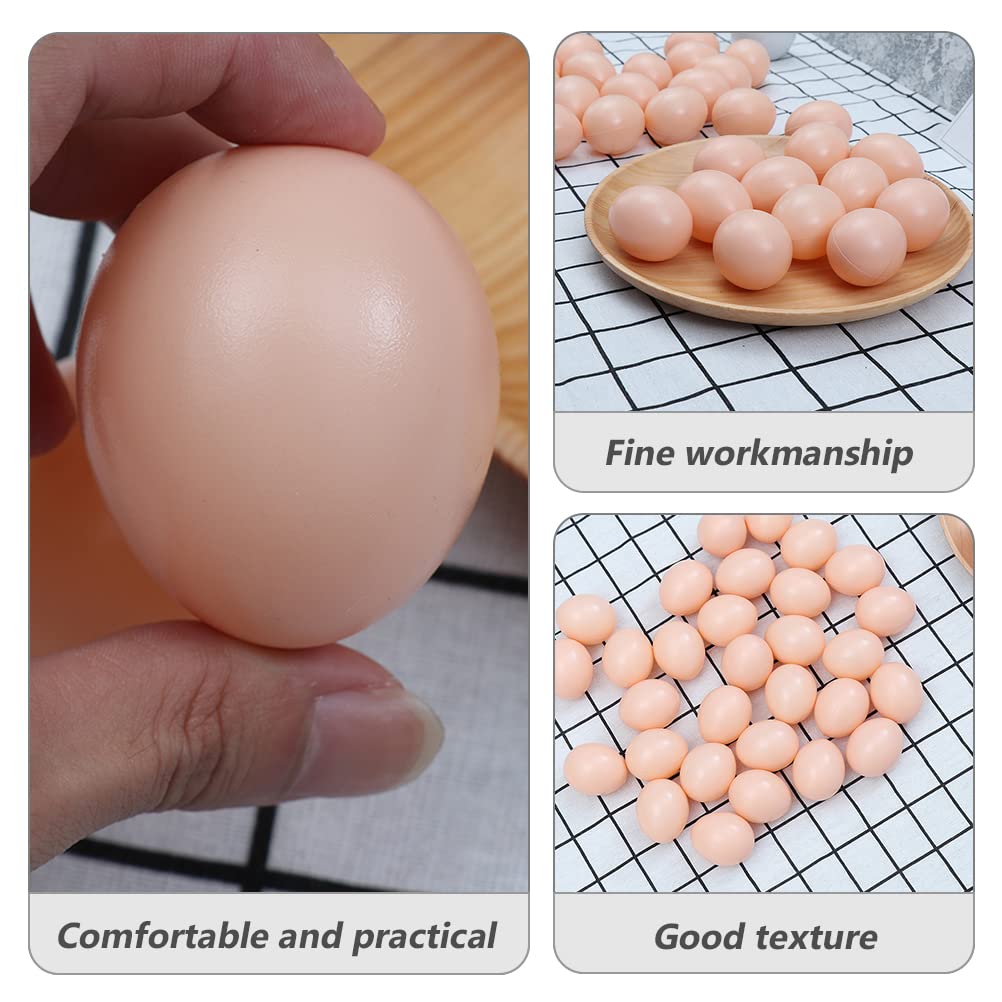 35pcs DIY Plastic Easter Eggs - Unpainted Graffiti Eggs for Kids, Easter Party Supplies, Fake Eggs for DIY Crafts & Decorations - Perfect for Easter Egg Hunts, Classroom Activities, and Holiday Decor