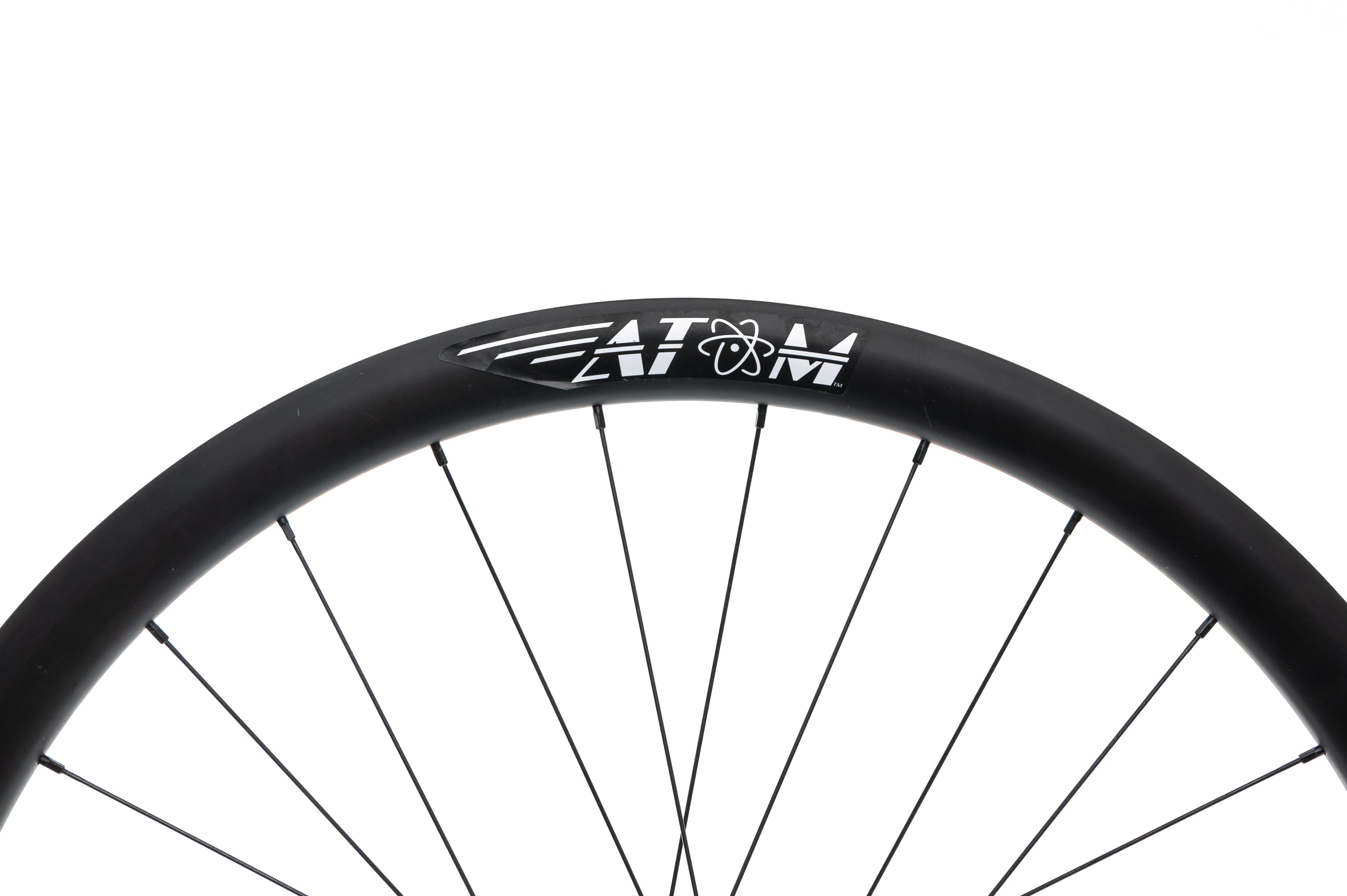 Atom Composites CCX 38mm Carbon Disc Tubeless 700c Wheelset - Lightweight Aero Road Bike Wheels for Racing & Endurance Cycling