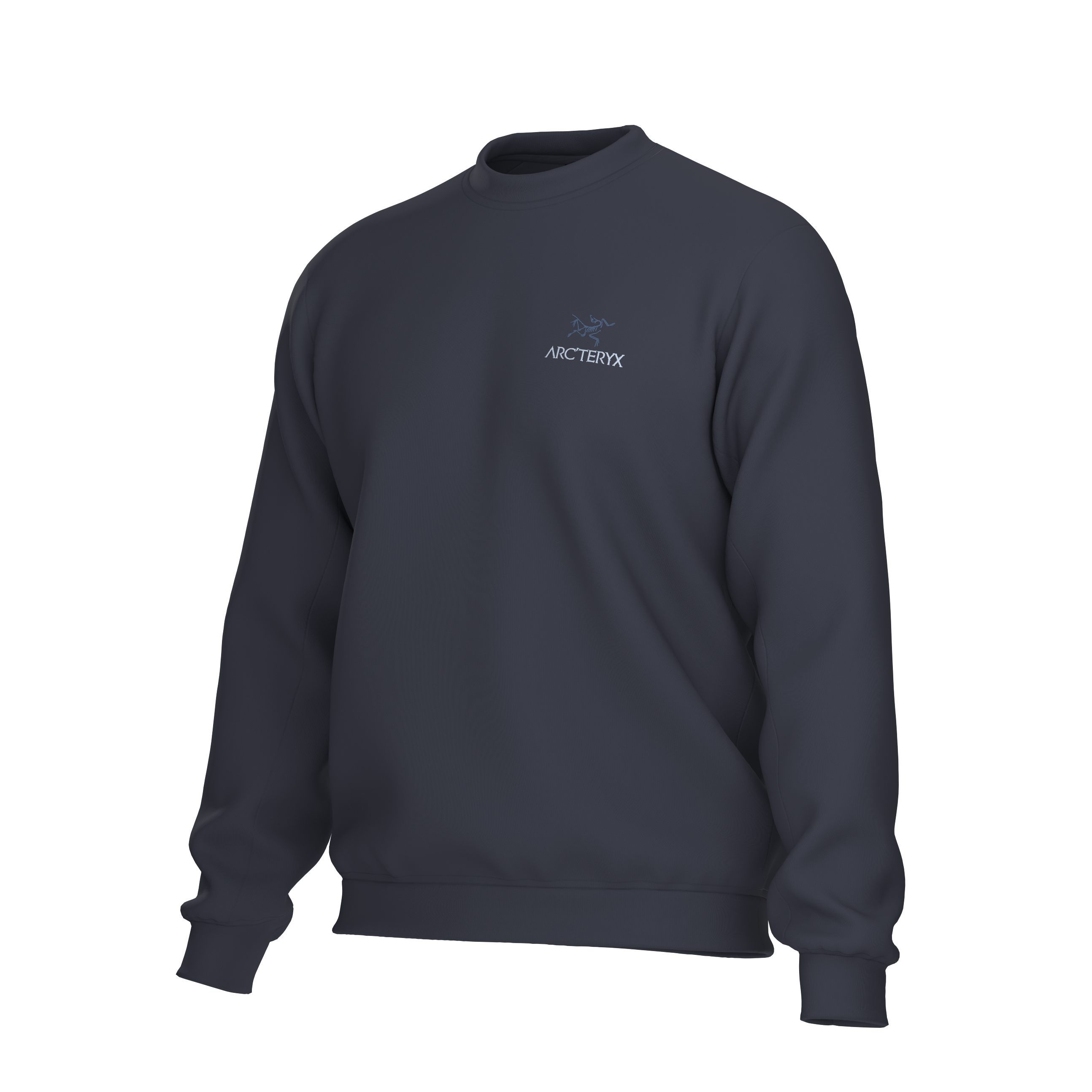 Arc'teryx Men's Emblem Fleece Crew - Lightweight & Breathable Midlayer for Hiking, Camping & Outdoor Activities