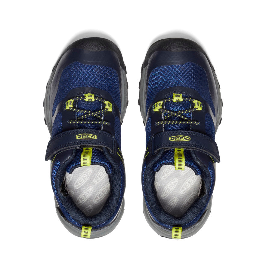 Little Kids' Wanduro Waterproof Shoes | Sky Captain/Evening Primrose | Outdoor Play & Rainy Day Adventures