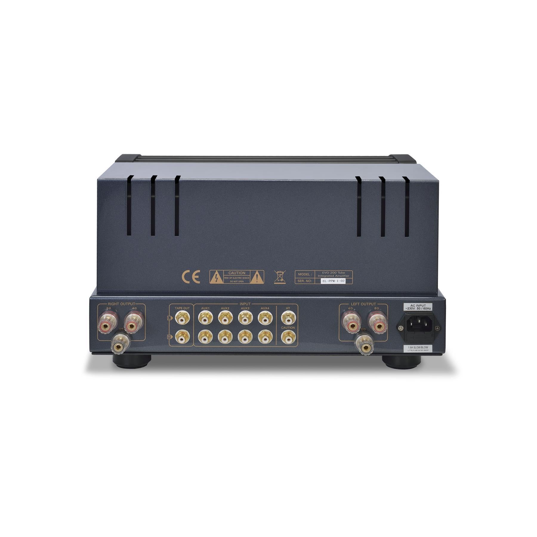 PrimaLuna EVO 200 Integrated Tube Amplifier - High-End Vacuum Tube Stereo Amp for Audiophiles | Perfect for Home Theater & Music Listening Rooms