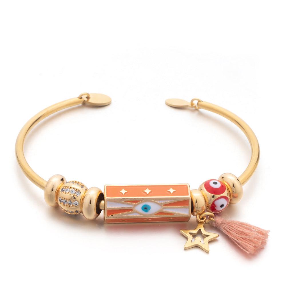 Trendy European & American Couple Bracelets - Matching Love Bracelets for Couples - Perfect for Anniversaries, Valentine's Day & Romantic Gifts