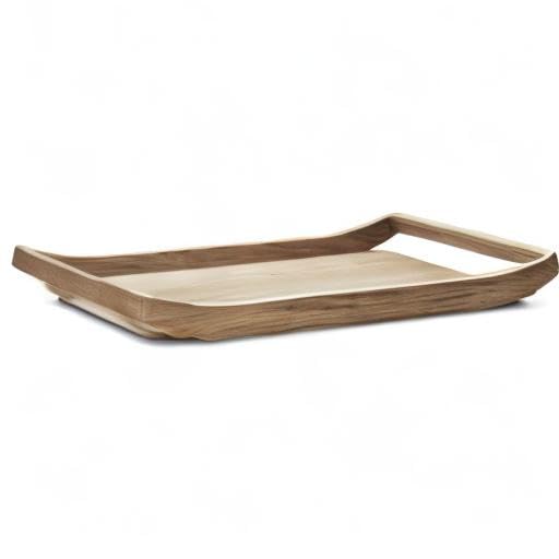 Georg Jensen Sky Serving Tray - Premium Oak Wood Tray for Dining, Entertaining & Home Decor | Perfect for Serving Food, Drinks & Displaying Decor