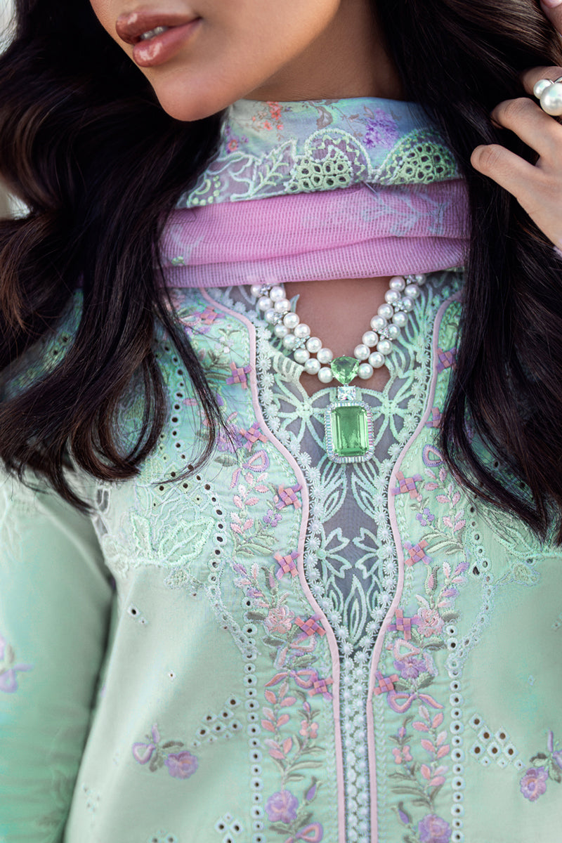 Chloe Qalamkar Sahil Luxury Stitched Collection - Premium Embroidered Formal Wear for Women | Perfect for Weddings, Parties & Special Occasions