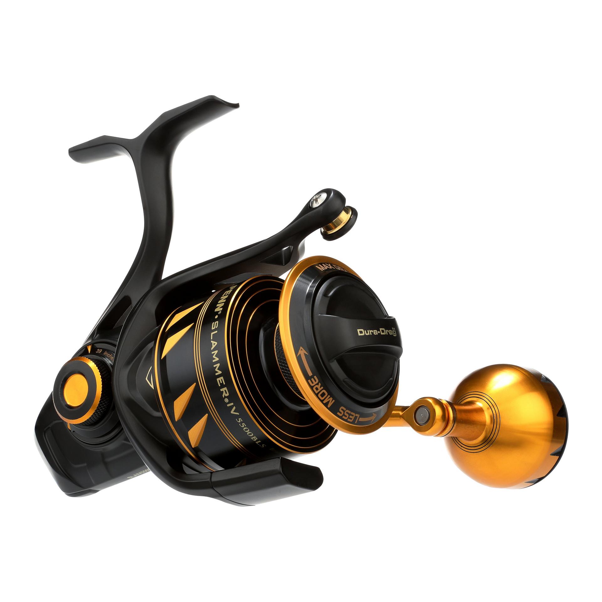 Slammer® IV Bailess Spinning Reel - Saltwater Fishing Reel for Surf, Pier & Offshore Angling | Smooth Drag System | Corrosion-Resistant Design