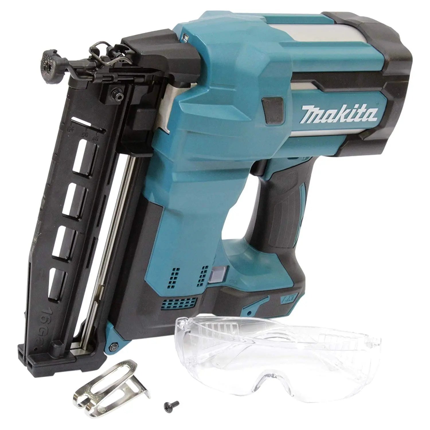 Makita DBN600Z 16 Gauge Cordless Finish Nailer - Professional Woodworking & Trim Installation Tool for DIY Projects and Home Renovations