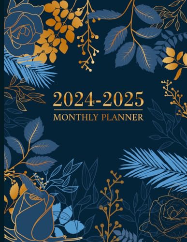 2024-2025 Monthly Planner: 2-Year Calendar Organizer (Jan 2024-Dec 2025) with Motivational Quotes & Holidays - Perfect for Work, School & Personal Goal Tracking