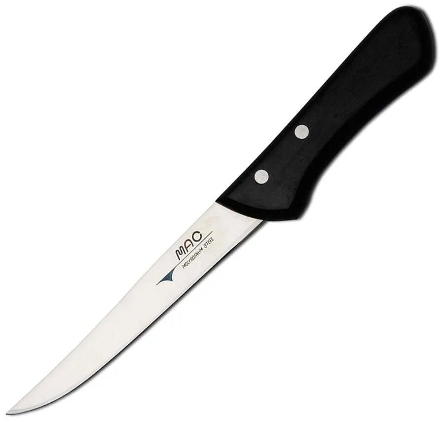 6 Inch Mac Boning Knife - Professional Stainless Steel Blade for Meat Trimming, Butchering & Kitchen Prep | Perfect for Chefs, Home Cooks & BBQ Enthusiasts