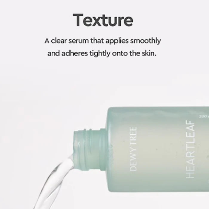 Dewytree Heartleaf 100 Soothing Toner 200ml - Calming Facial Toner for Sensitive Skin, Hydrating & Pore Minimizing | Perfect for Daily Skincare Routine & Post-Cleansing Treatment