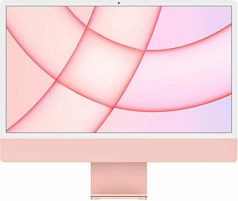 Apple iMac 24-inch (2021) with 4.5K Retina Display | M1 Chip 3.2GHz | 512GB SSD | 8GB RAM | Pink | All-in-One Desktop Computer for Home Office, Graphic Design & Creative Work