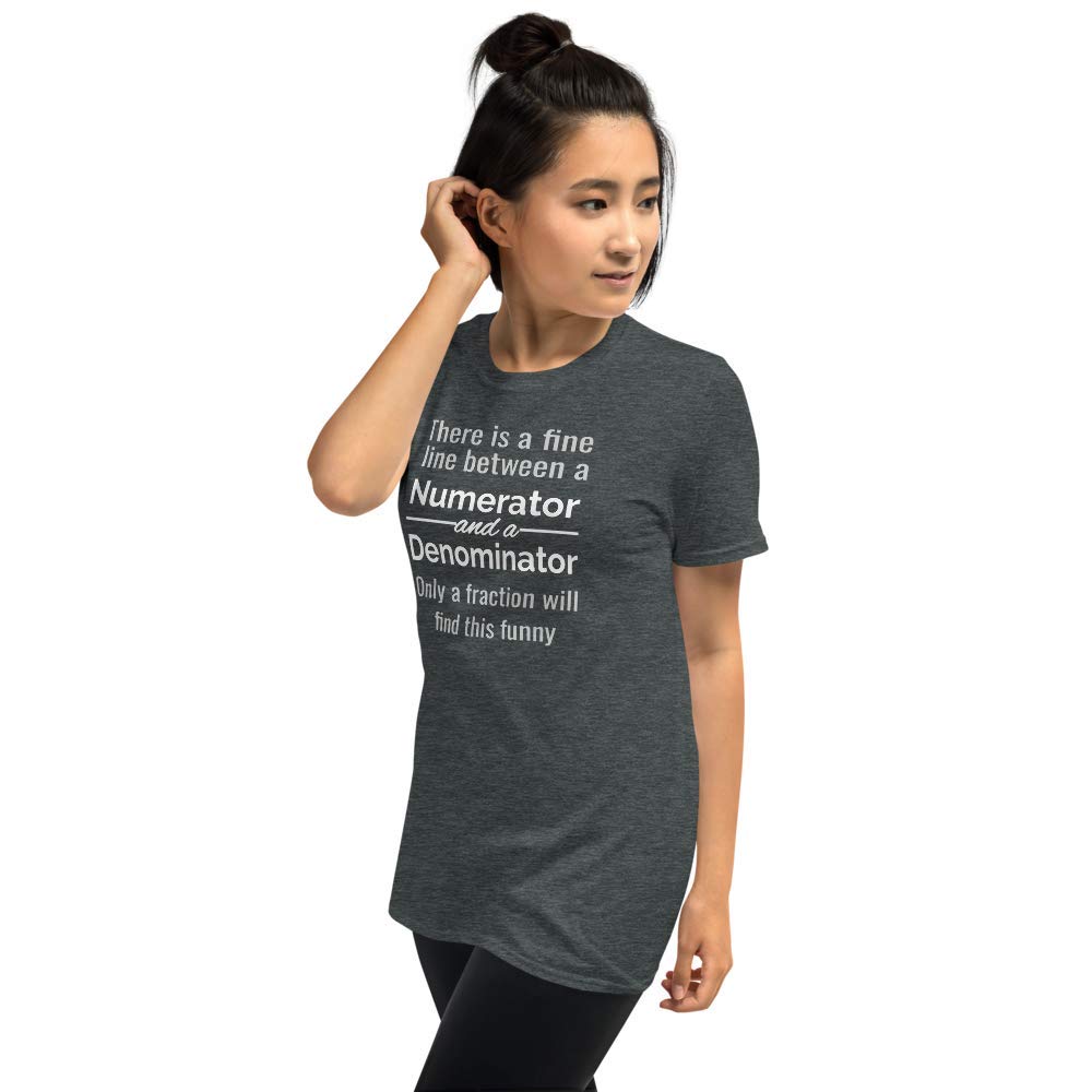 Funny Math T-Shirts for Teachers - Numerator & Equation Design - Perfect Math Teacher Gift for Classroom & School Events