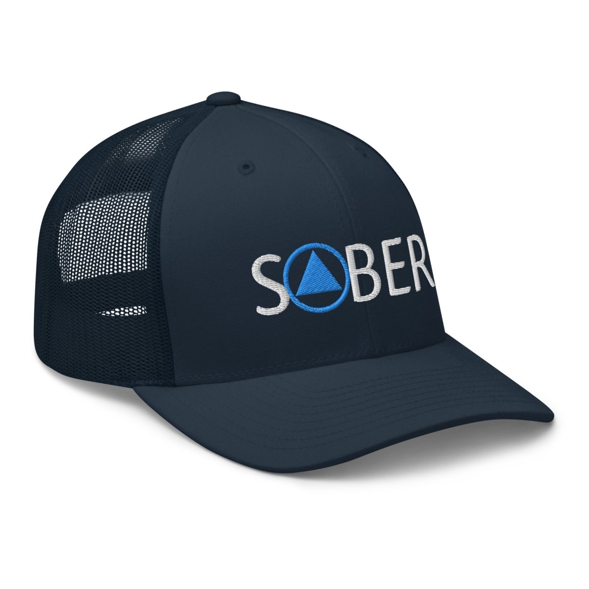 Triumph Trucker Hat - Sobriety Emblem Cap for Men & Women | Motivational Recovery Accessory for AA Meetings, Outdoor Activities & Daily Wear