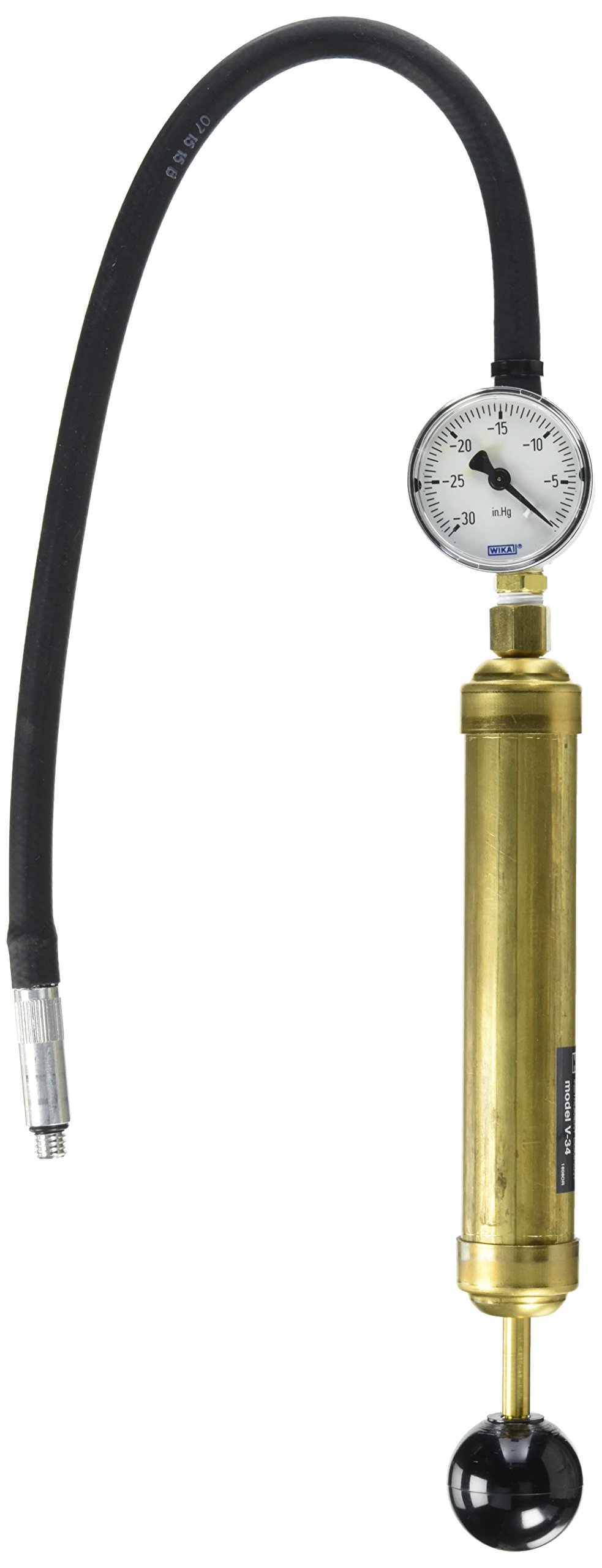 V-34 Gearcase Vacuum Tester - Professional Automotive Diagnostic Tool (Black, 7.28