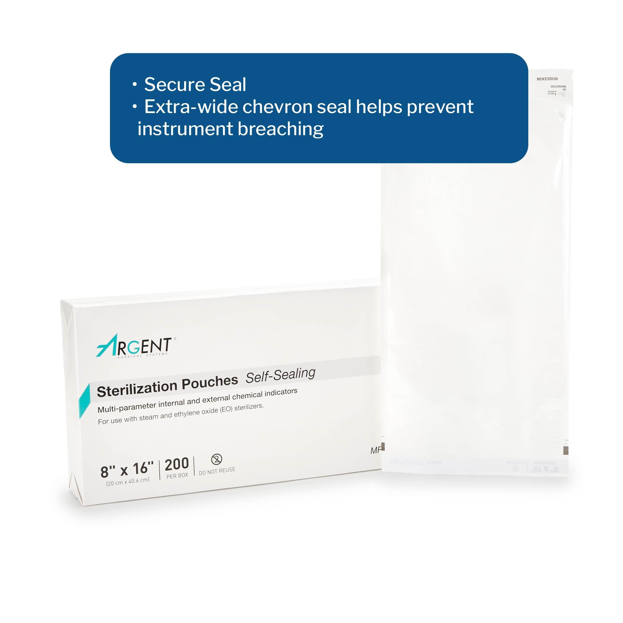 McKesson Self-Seal Sterilization Pouches 8