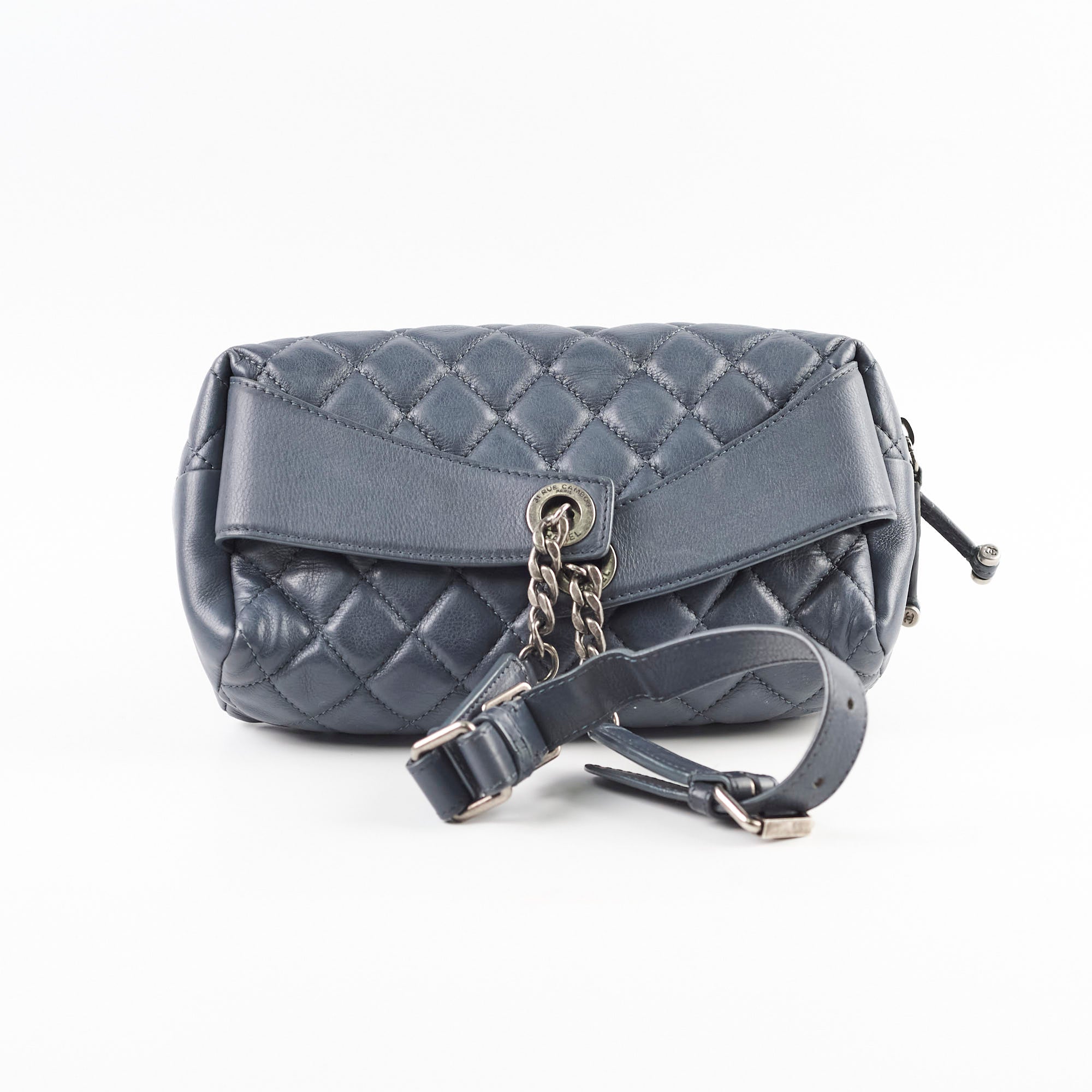 Chanel Street CC Waist Bag Dark Grey - Luxury Crossbody Fanny Pack for Women | Perfect for Travel, Shopping & Everyday Use