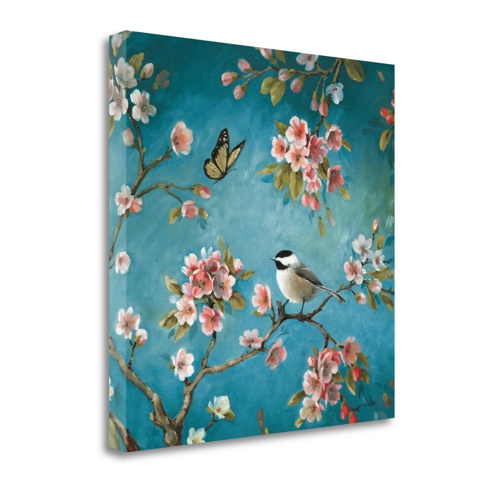 Blossom II By Lisa Audit - Premium Fine Art Giclee Print on Gallery Wrapped Canvas - Ready to Hang Wall Art for Living Room, Bedroom & Office Decor
