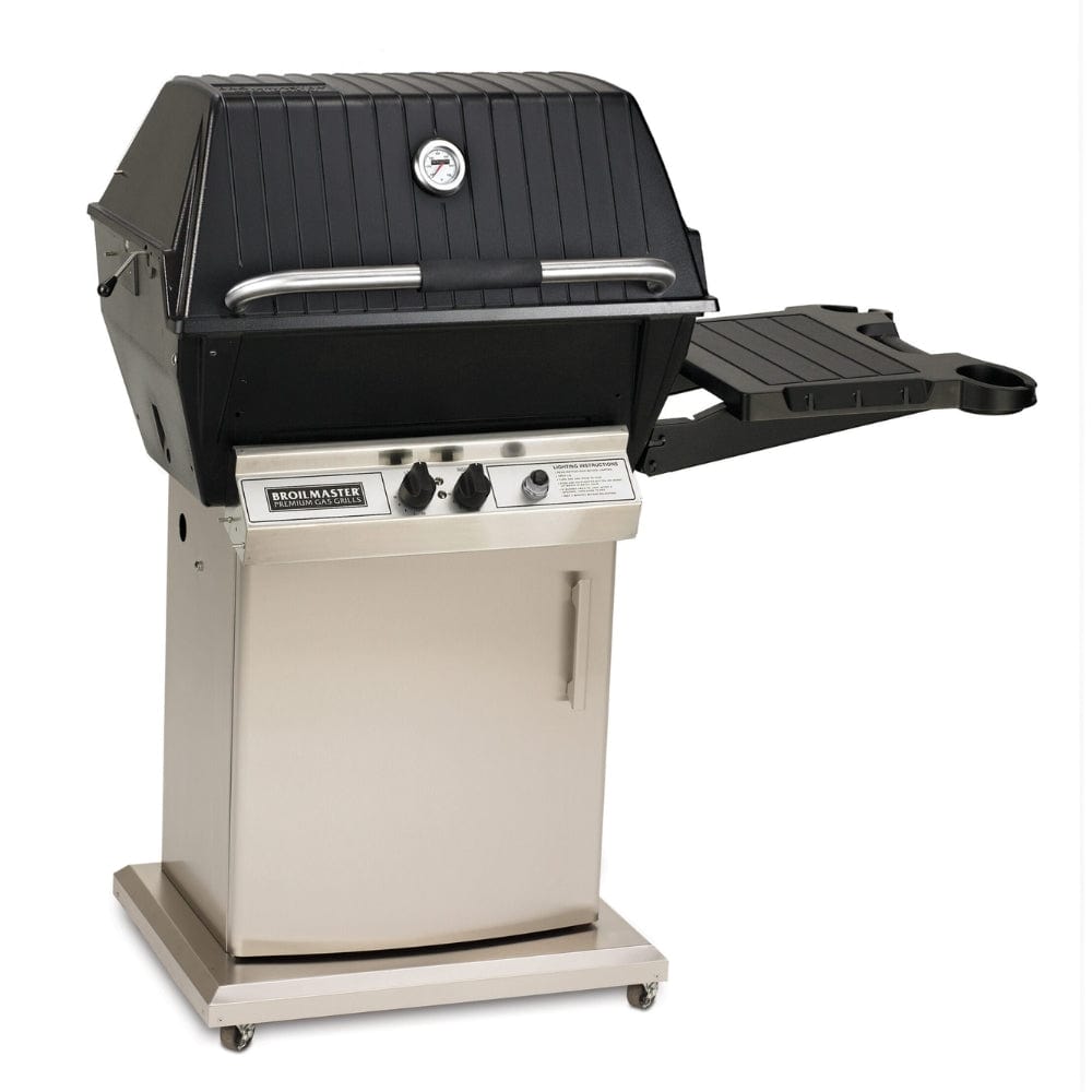 Broilmaster P3SX 26 Inch Premium Aluminum Gas Grill - Freestanding & Post Mountable for Outdoor Cooking, Backyard BBQs, and Patio Entertaining