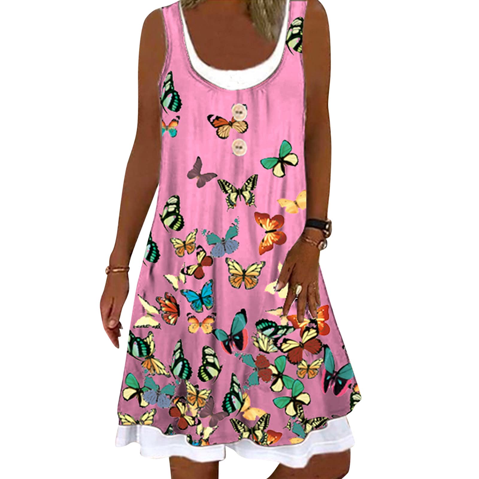 Sexy Tropical Print Maxi Beach Dress - Backless Halter for Women | Casual Summer Wear