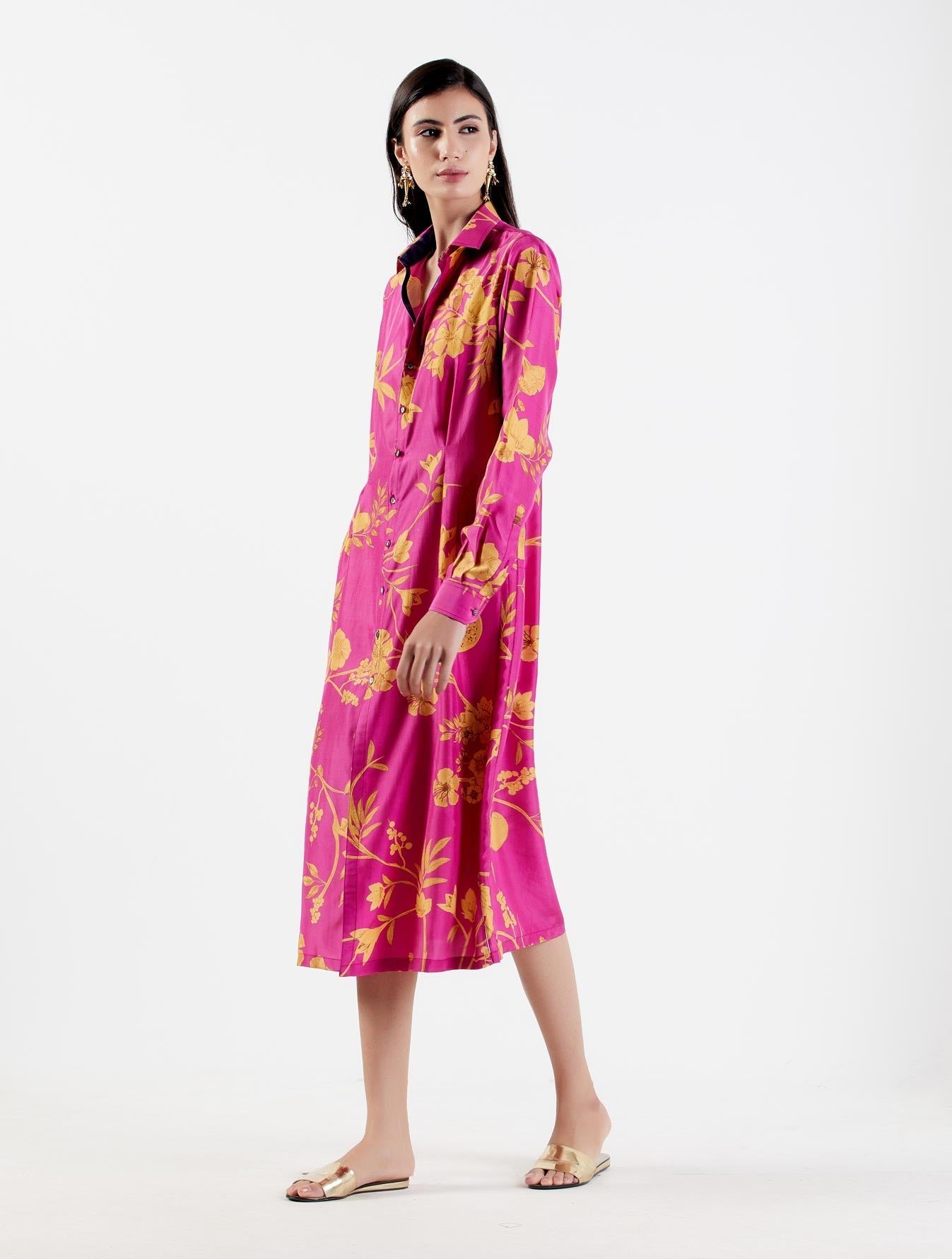 Elegant Pleated Silk Twist Dress for Women - Perfect for Cocktail Parties, Weddings & Formal Events