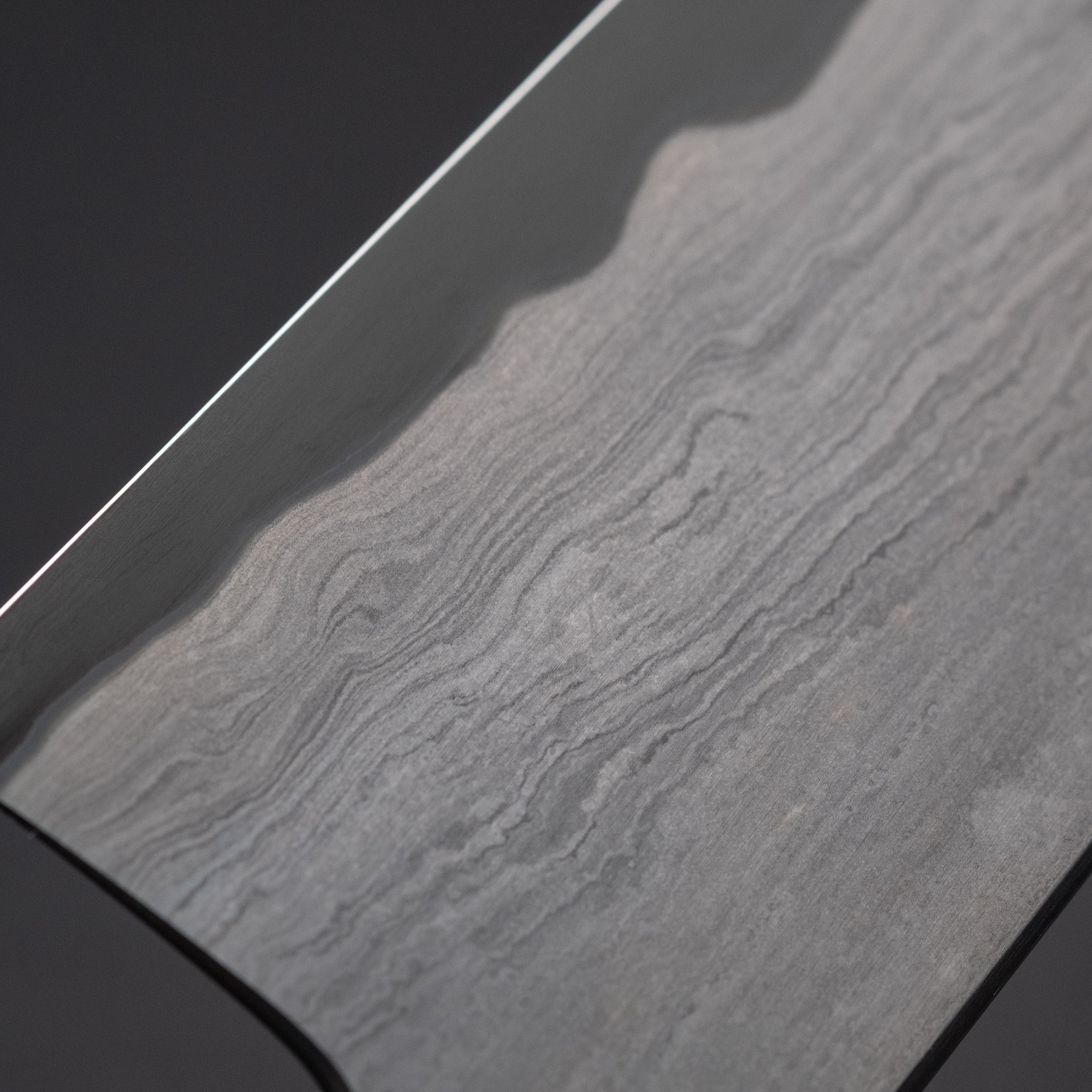 Premium Tetsujin Blue #2 Steel Kiritsuke Gyuto Knife 240mm - Japanese Chef Knife with Taihei Makassar Ebony Handle - Perfect for Sushi, Sashimi & Precision Cutting