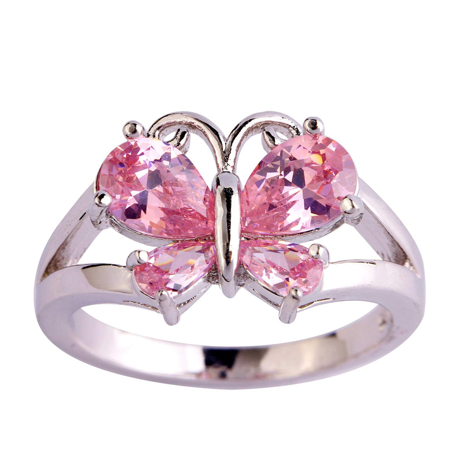 Elegant Butterfly Ring for Women - Dainty Adjustable Jewelry Gift for Teens, Love & Family - Perfect for Date Nights, Parties & Special Occasions