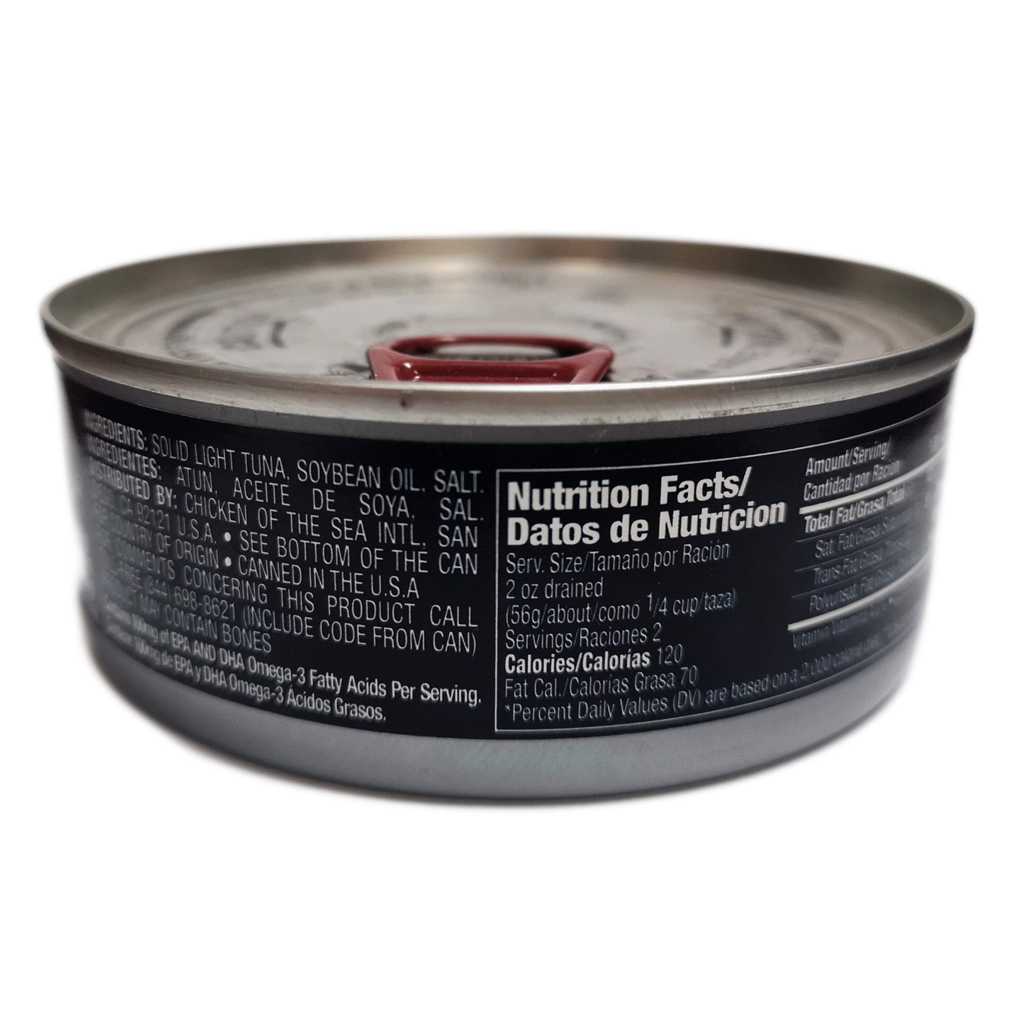 Van Camp's Yellowfin Tuna in Oil - 6 Pack | Premium Canned Tuna for Salads, Sandwiches & Quick Meals | High Protein, Keto & Paleo Friendly