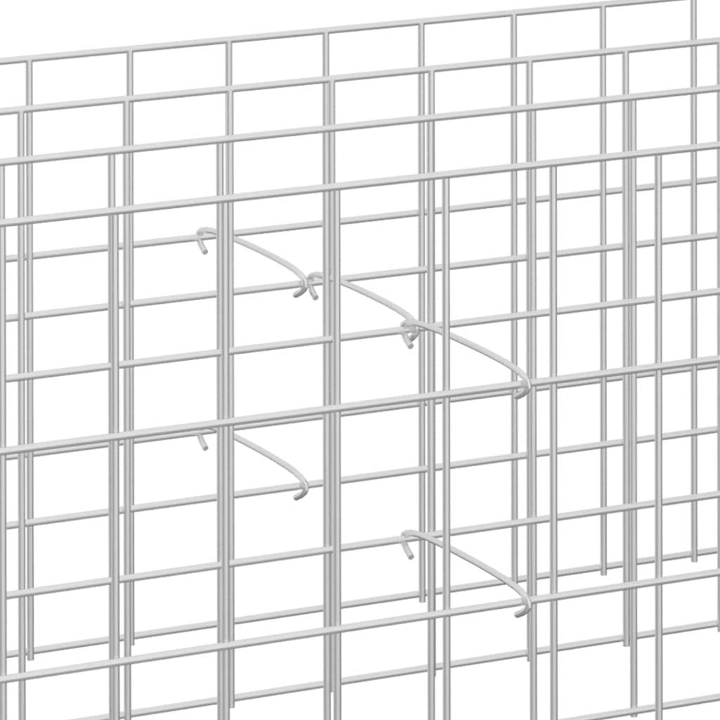 Galvanized Steel Gabion Hooks 100pcs 3.9
