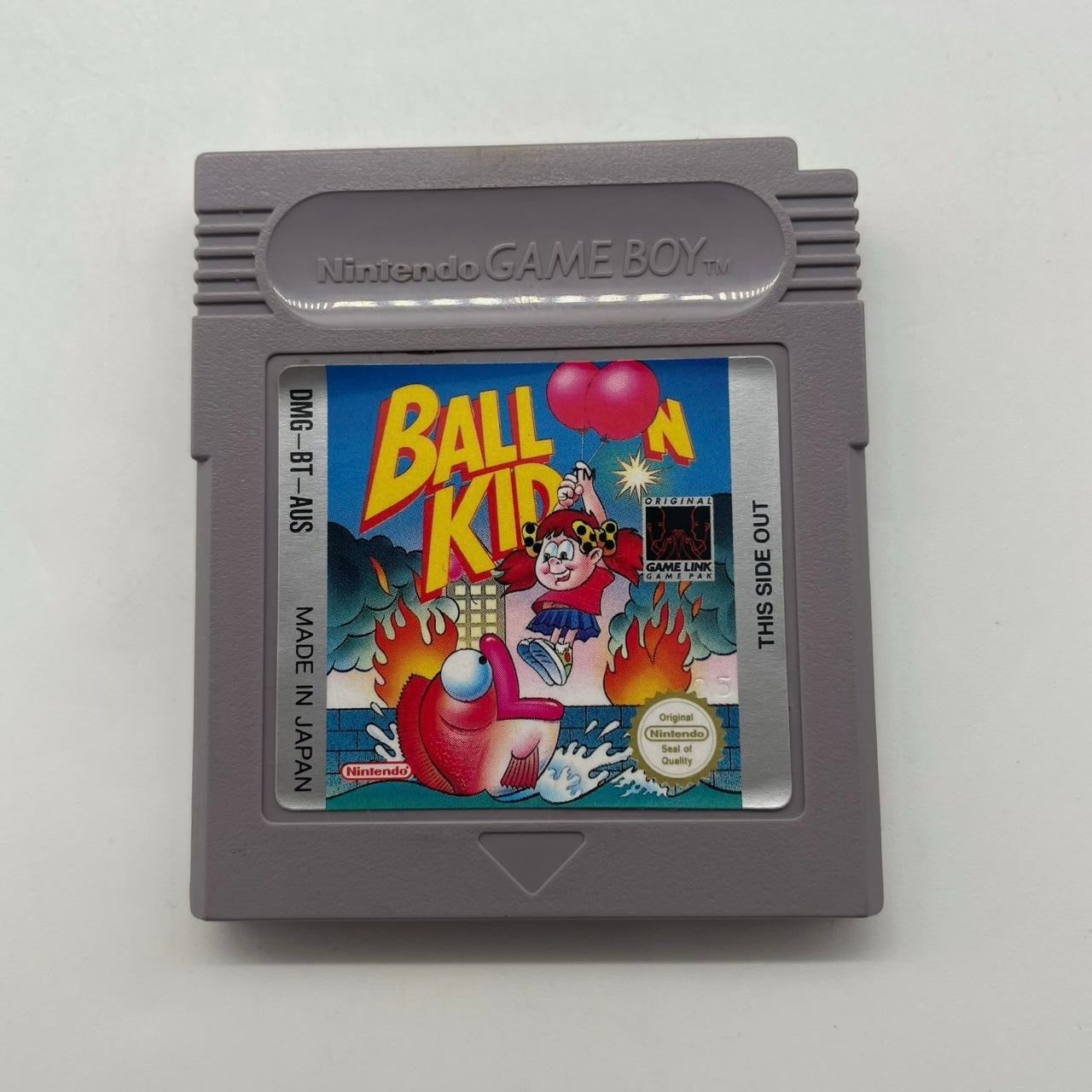 Original Nintendo Gameboy Balloon Kid Game Cartridge - Classic Retro Gaming for Collectors & Nostalgic Fun