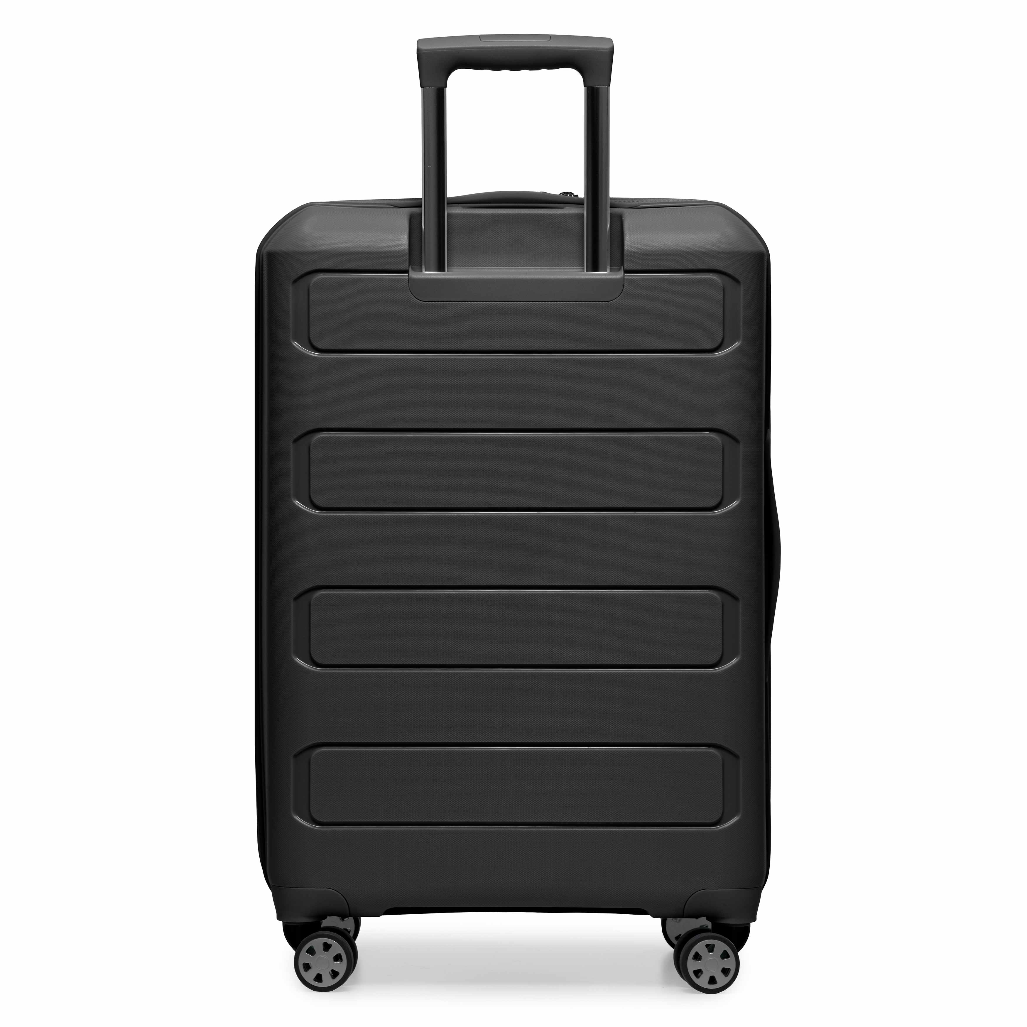 Pagosa Medium Checked Luggage - Lightweight Durable Suitcase for Travel, Business & Vacation - Spinner Wheels & TSA Lock - Perfect for Airplane Carry-On & Road Trips