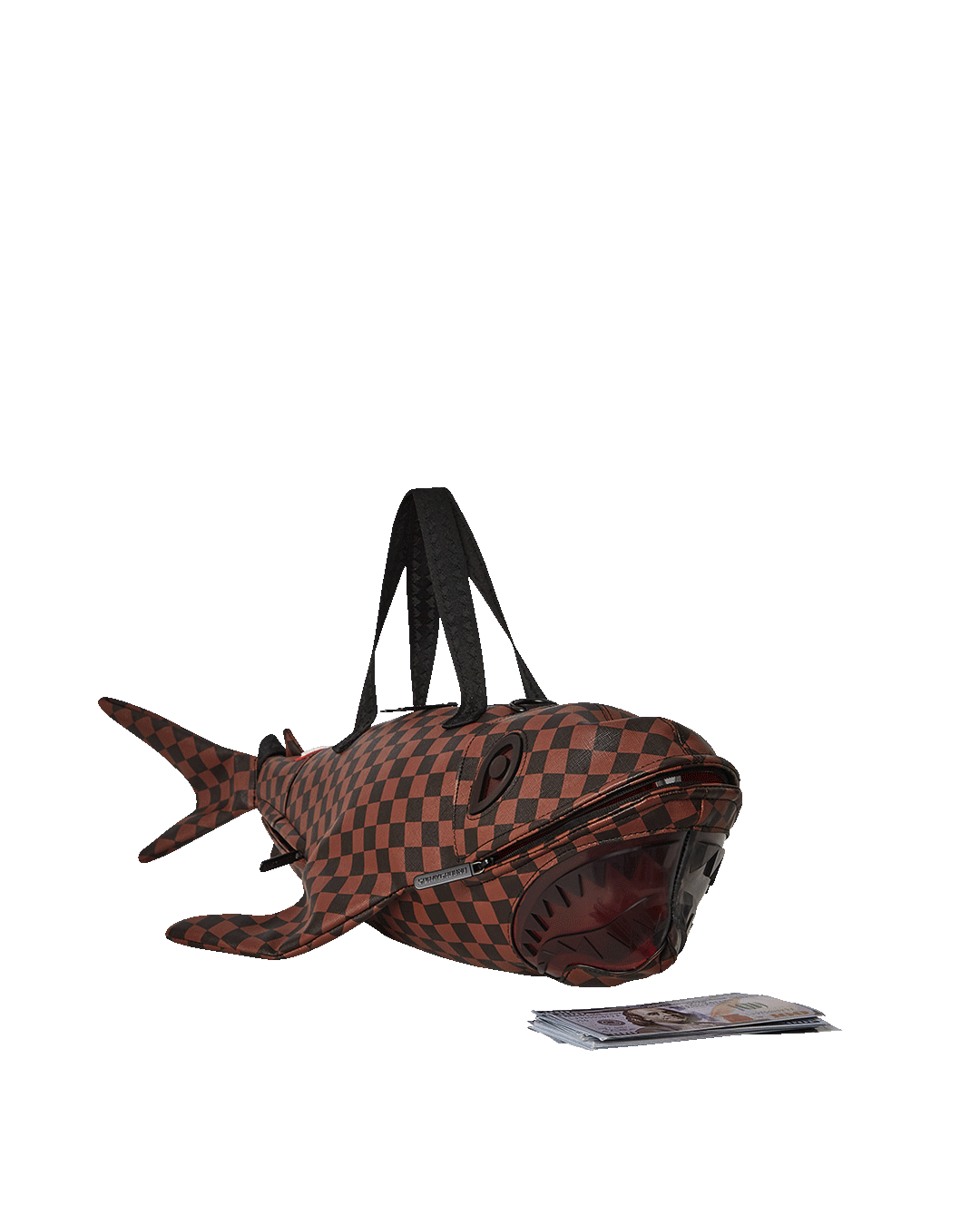 SHARKS IN PARIS Clear for Takeoff Medium Duffle Bag - Travel Gym Sports Carry On Luggage for Men Women