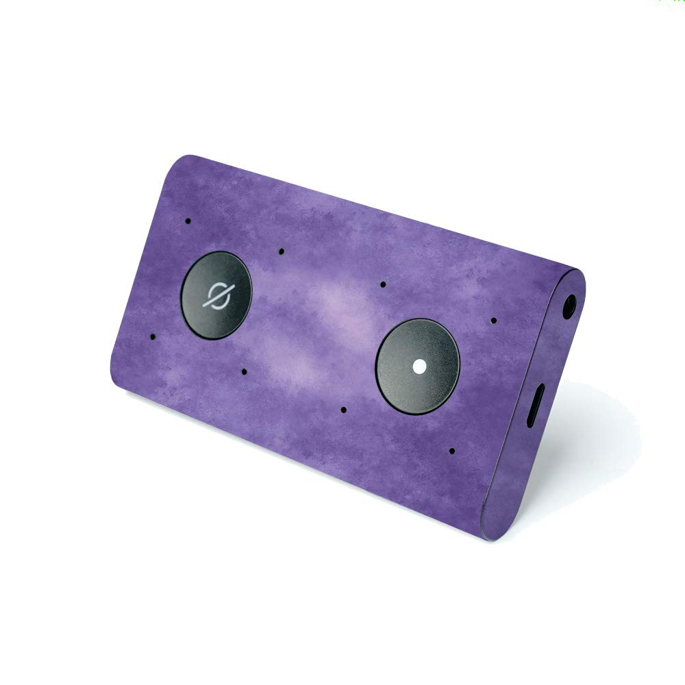 MightySkins Vinyl Decal Wrap Cover for Amazon Echo Auto - Purple Airbrush Design | Protective & Durable Skin | Easy to Apply & Remove | Made in USA | Perfect for Car, Office & Travel Use