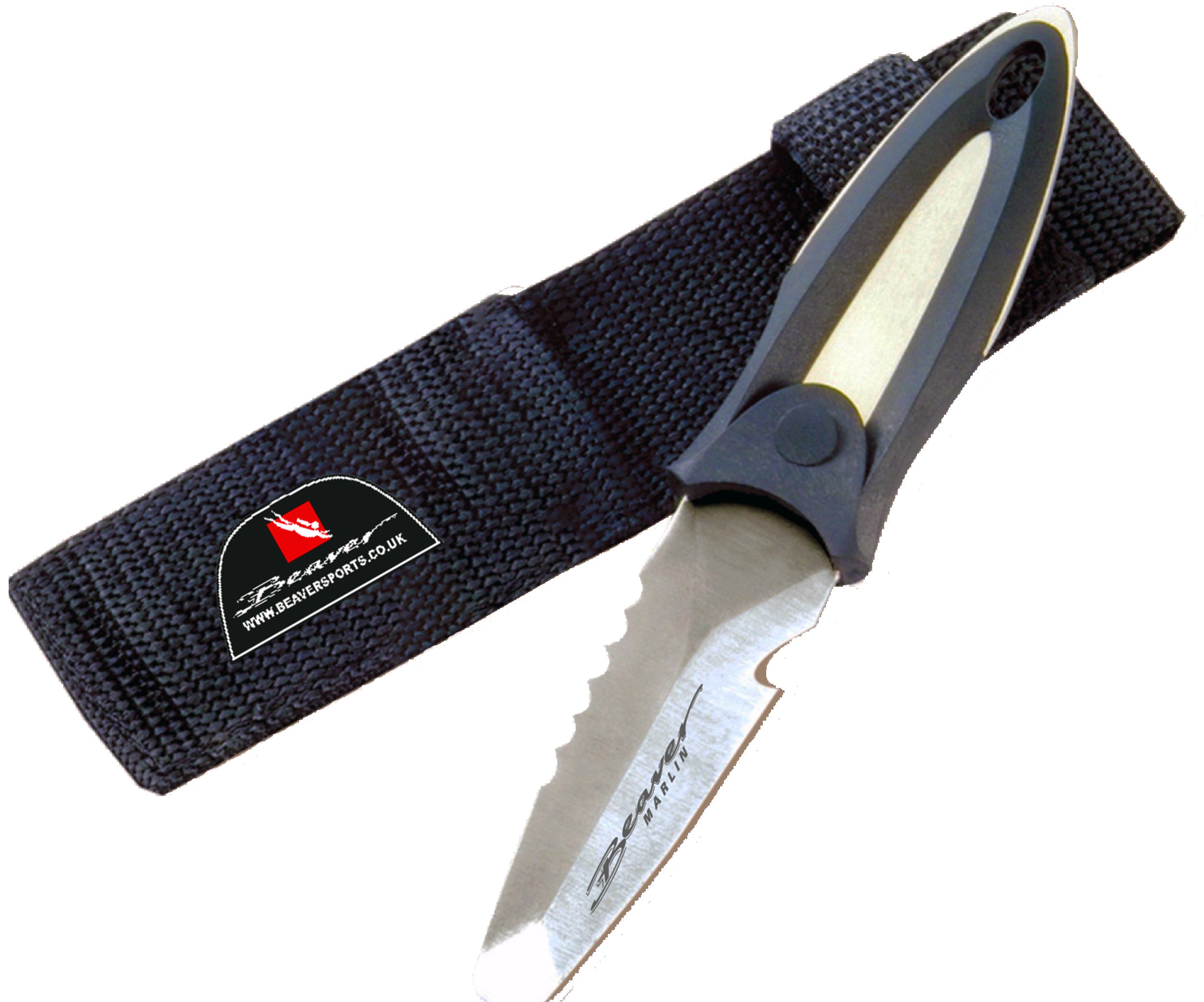 Beaver Marlin Knife - Premium Hunting & Outdoor Survival Knife - Sharp Durable Stainless Steel Blade for Fishing, Camping & Bushcraft