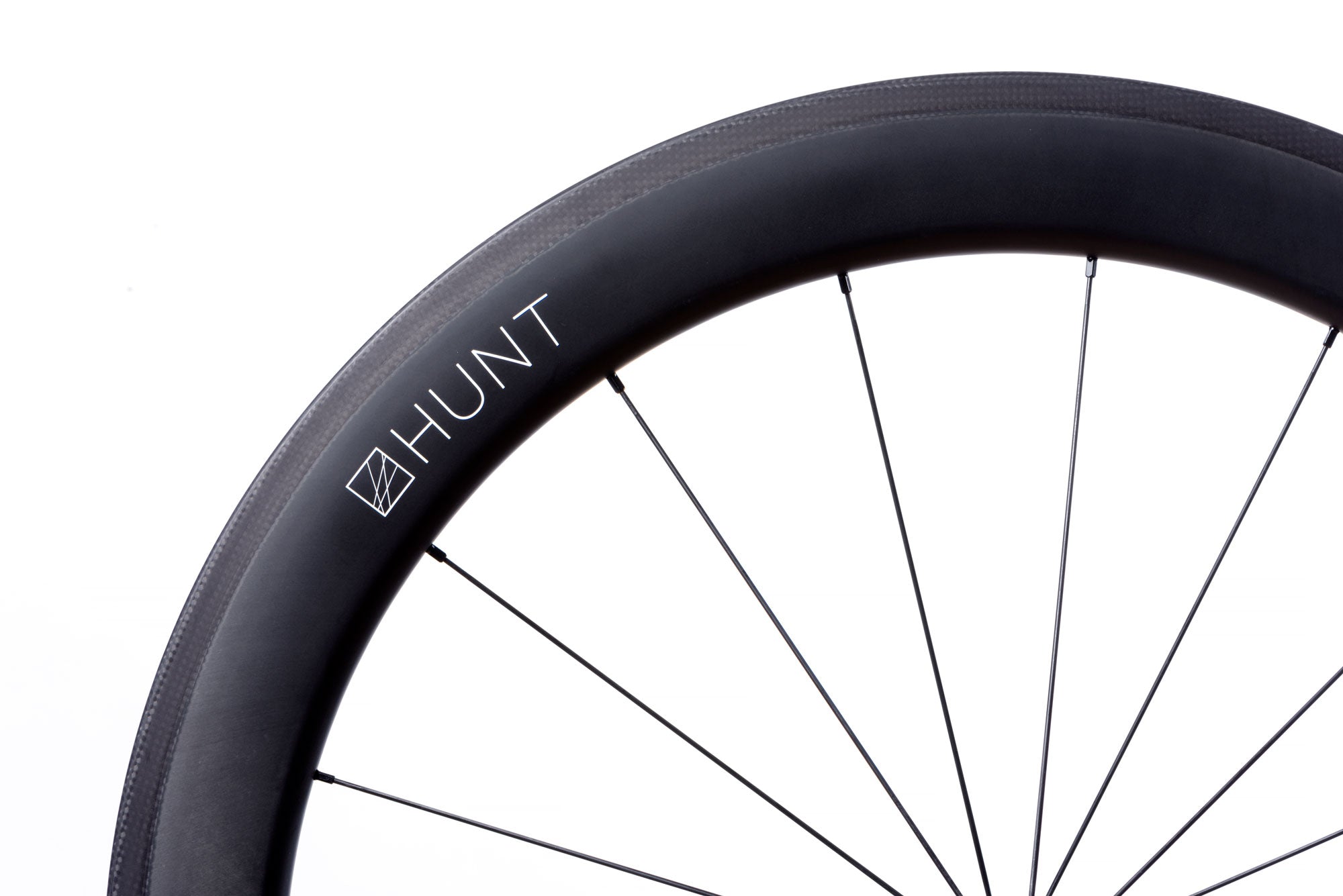 HUNT 62 Carbon Aerodynamicist Single Wheel - Lightweight Carbon Fiber Bike Wheel for Road Cycling & Triathlon - Perfect for Speed Racing & Endurance Training