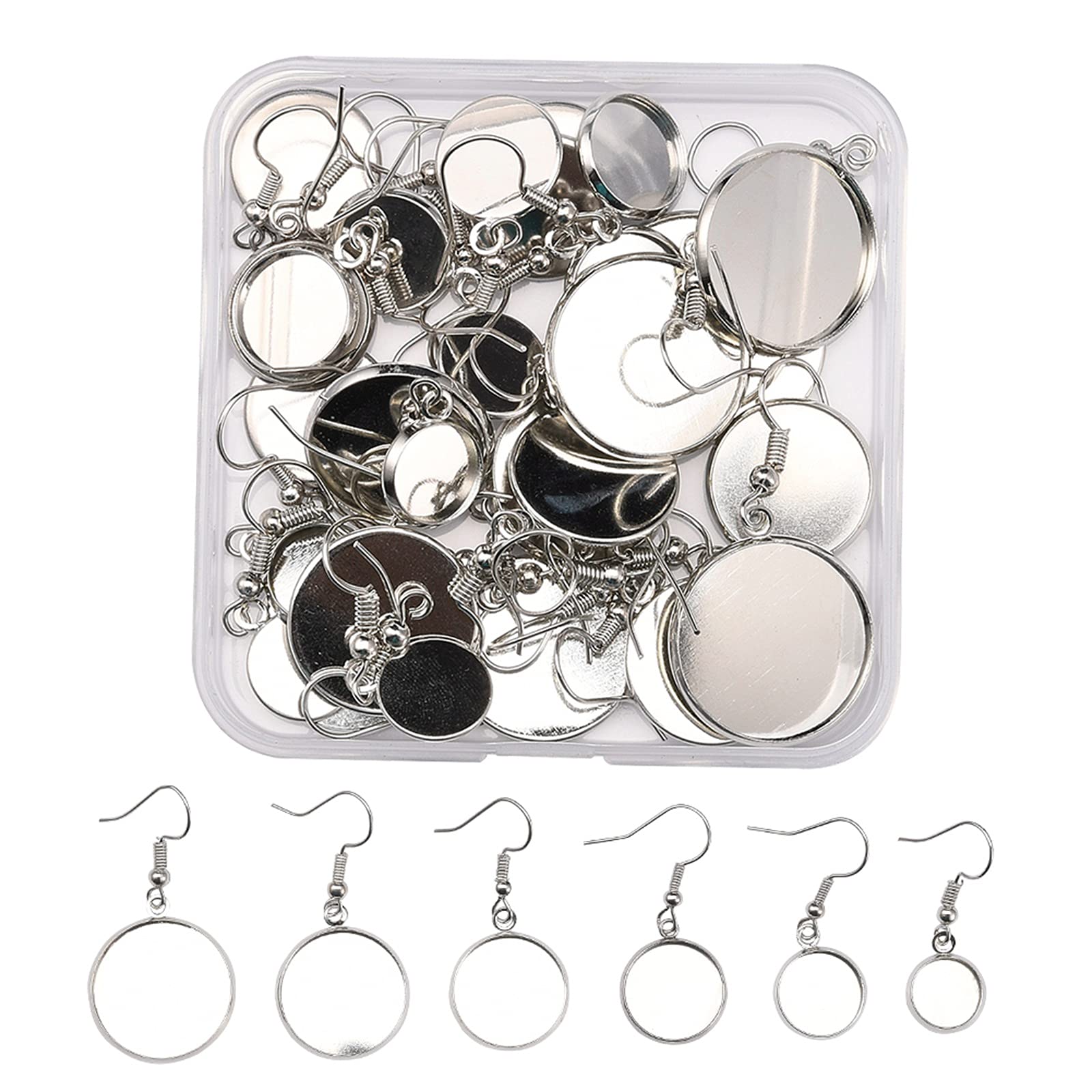 DIY Earring Making Kit - Ipotkitt Jewelry Craft Supplies for Handmade Earrings | Perfect for Gifts, Parties & Creative Projects