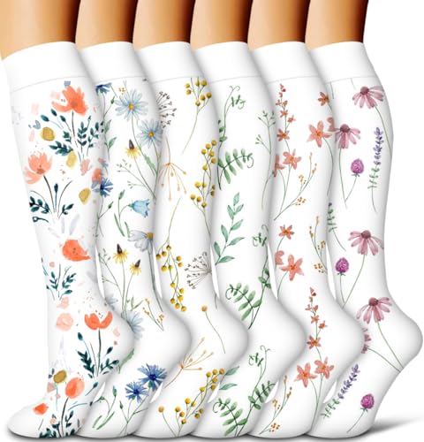 14 White Flower 6 Pairs
