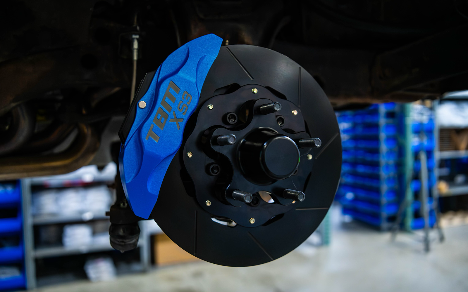1967-1969 Pontiac Firebird & GTO XS3 Front Extreme Street Brake Kit - High Performance Disc Brake Upgrade for Classic Muscle Cars (Track & Street Use)