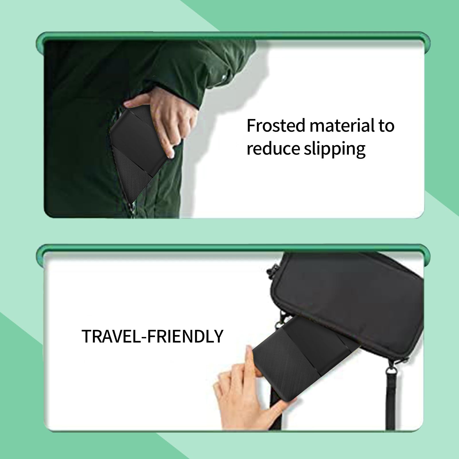 Switch Game Case for Nintendo Switch Games & Micro SD Cards - Compact Storage for Travel, Home, and On-the-Go Gaming