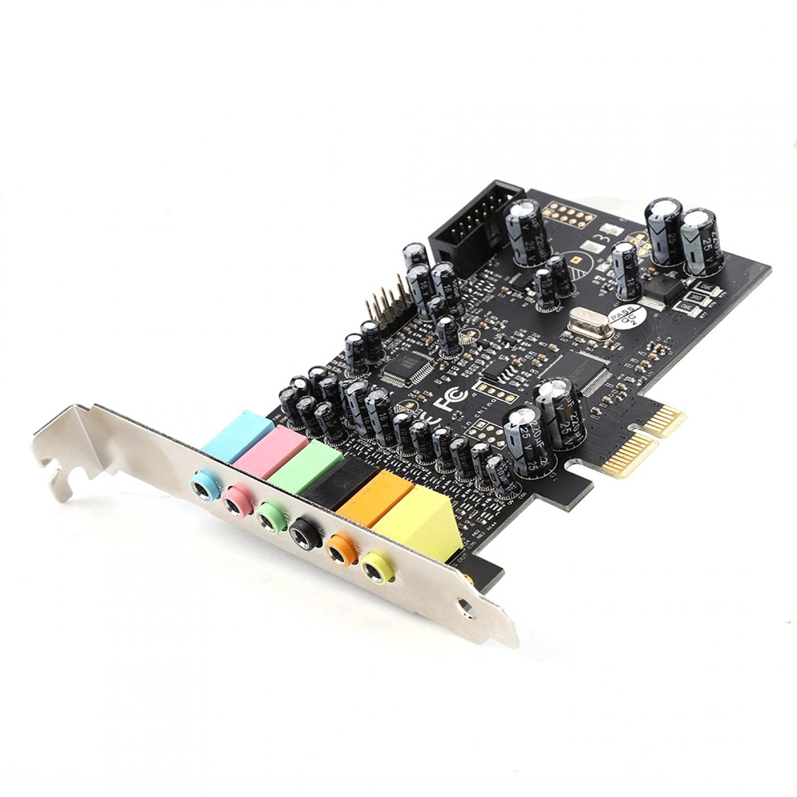 High Performance PCI-E 7.1 HiFi Sound Card for PC Desktop - Premium Audio Upgrade for Gaming, Music Production & Home Theater Systems