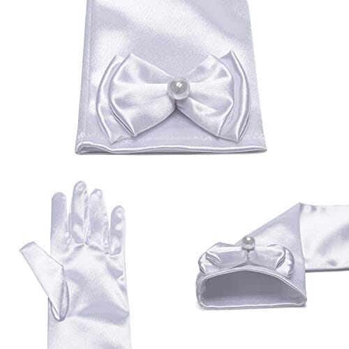 Long Elbow Length Gloves for Women - Fashionable & Elegant Handwear for Evening Events, Weddings & Formal Occasions