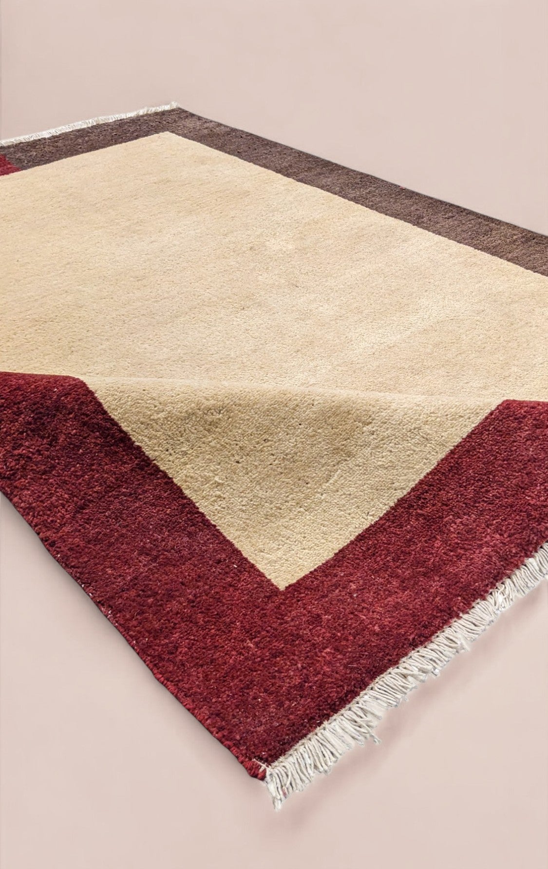 Handmade Ophelia Gabbeh Wool Rug - 5.1' x 3.2' Persian Style Area Rug for Living Room, Bedroom & Home Decor - Soft & Durable Floor Covering for Cozy Spaces