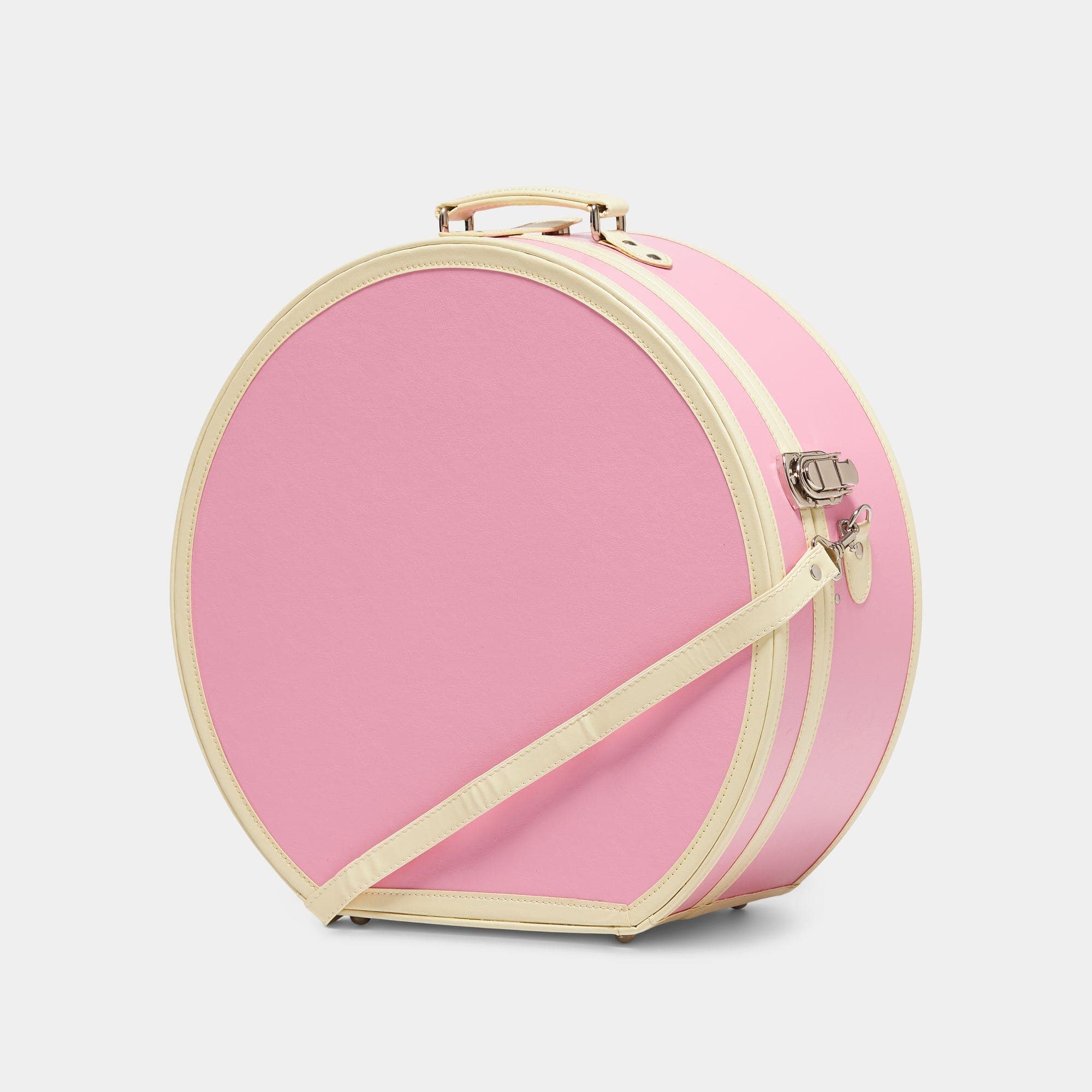 Pink Hatbox Deluxe - Elegant Storage Box for Women's Hats, Scarves & Accessories | Perfect for Home Organization, Wedding Gifts & Fashion Display