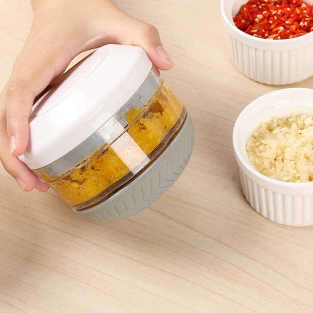 1pc Stainless Steel Garlic Press Masher - Manual Garlic Crusher & Grater - Multi-Functional Kitchen Tool for Cooking, Baking & Meal Prep - Perfect for Garlic, Ginger & Herbs