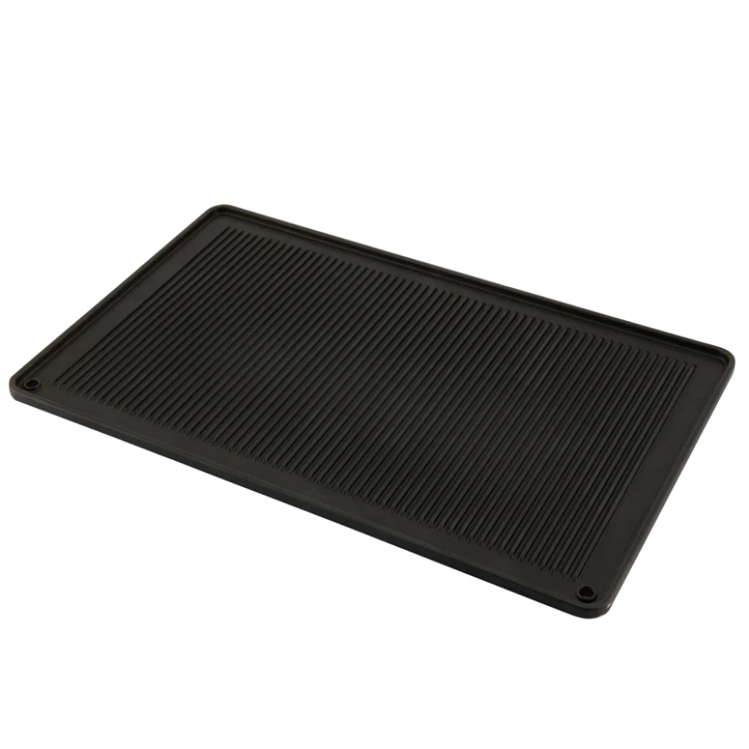 Thermalloy Full Size Non-Stick Aluminum Grill & Pizza Pan - Perfect for BBQ, Baking, and Outdoor Cooking