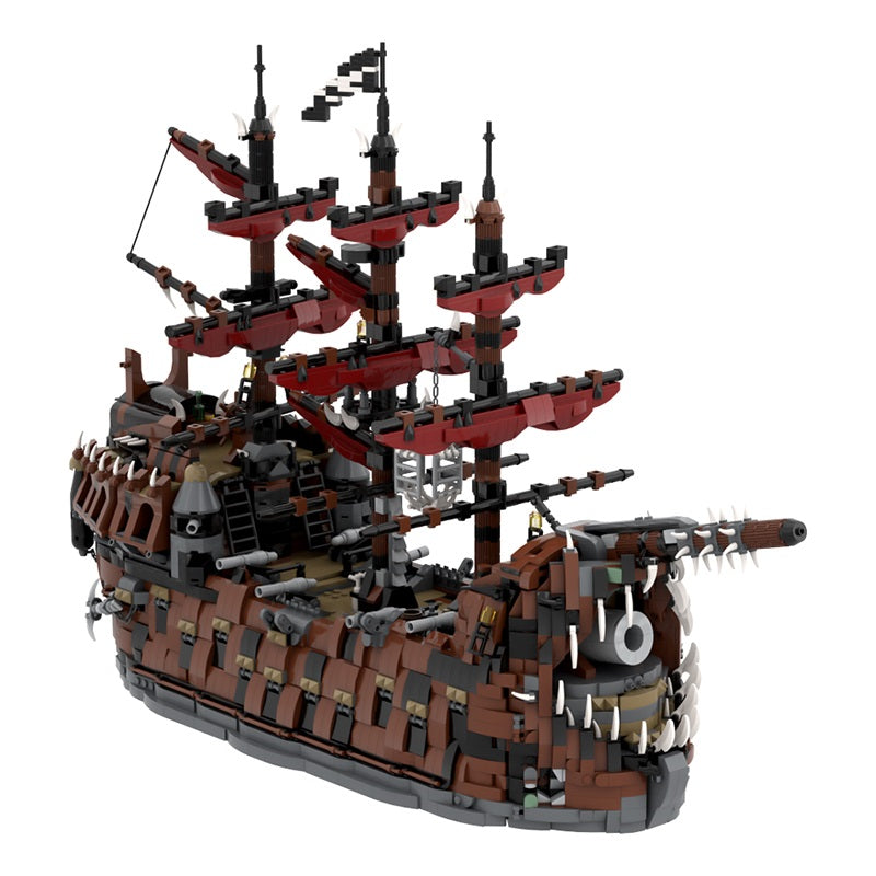 5847PCS MOC 165091 The Ruined King Building Blocks Set - Gobricks Version | Creative Castle Ruins Model Kit for Adults & Teens | Perfect for Display, Collection & LEGO® Enthusiasts