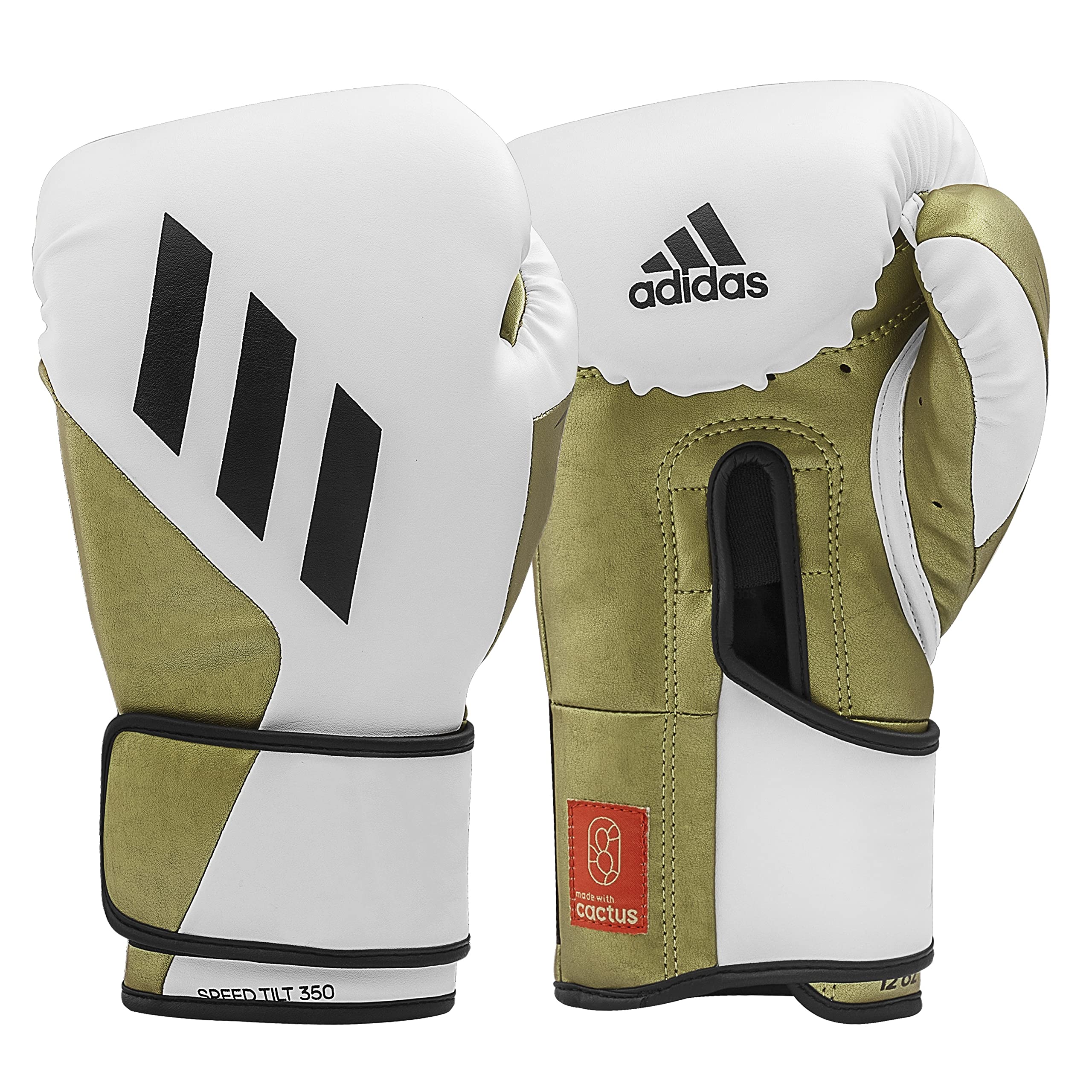 Adidas Tilt 350 PRO Training Gloves - Hook & Loop Closure with Tilt Technology - Unisex Boxing, Kickboxing, MMA Gloves - Vegan Leather for Men & Women - Perfect for Gym, Sparring & Fitness Training