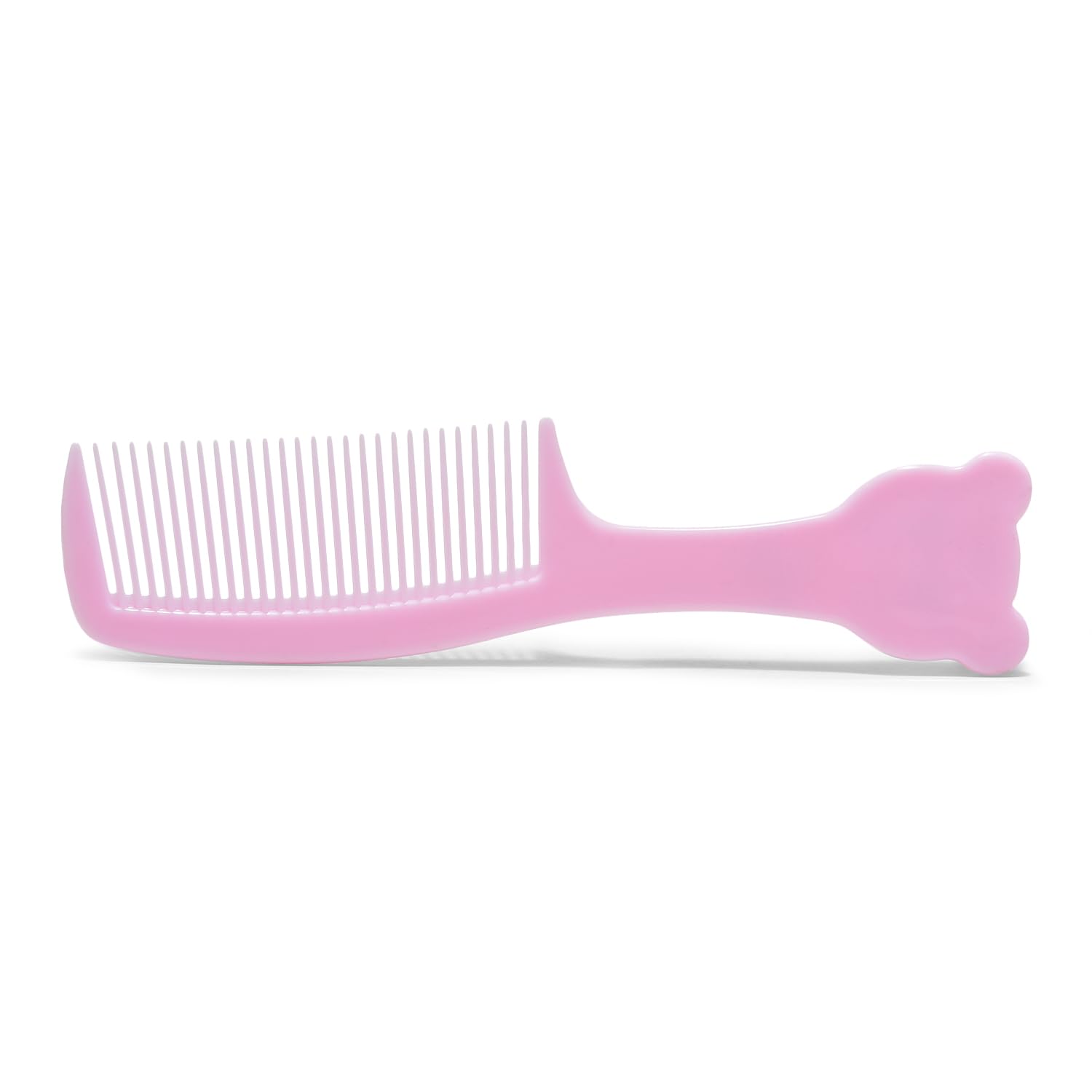 Boys Hair Comb - Soft Bristle Styling Comb for Kids & Toddlers (Pink) | Perfect for Daily Grooming, School & Travel